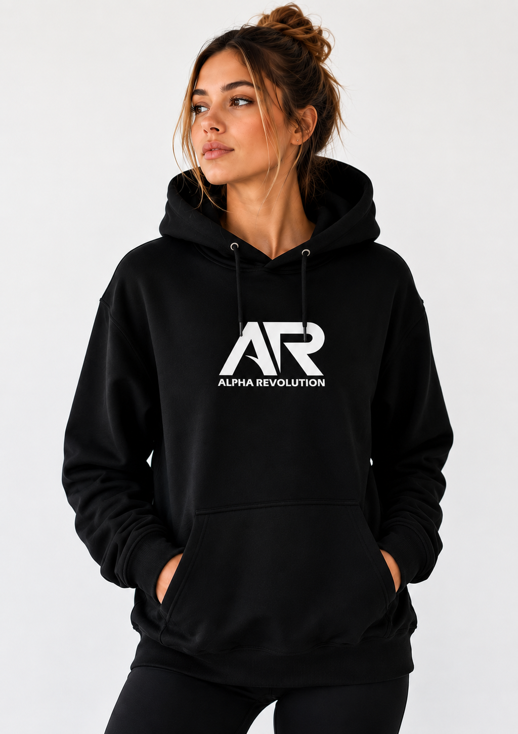 AR HOODIE BLACK- VERSION 1.0