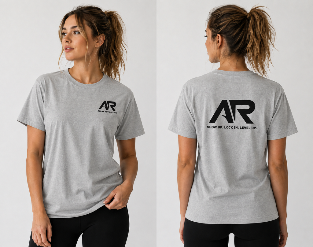 AR T-SHIRT GREY- VERSION 1.0