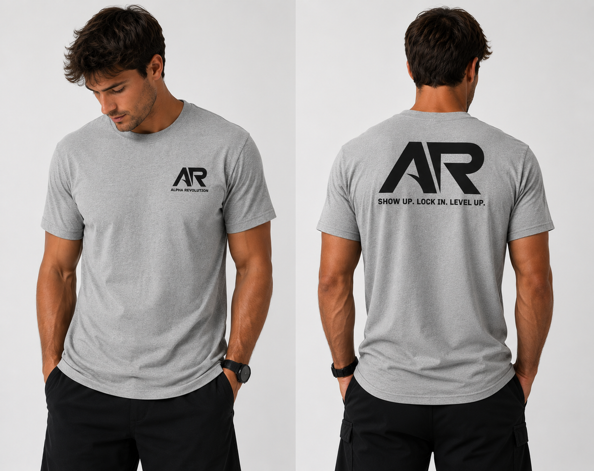 AR T-SHIRT GREY- VERSION 1.0